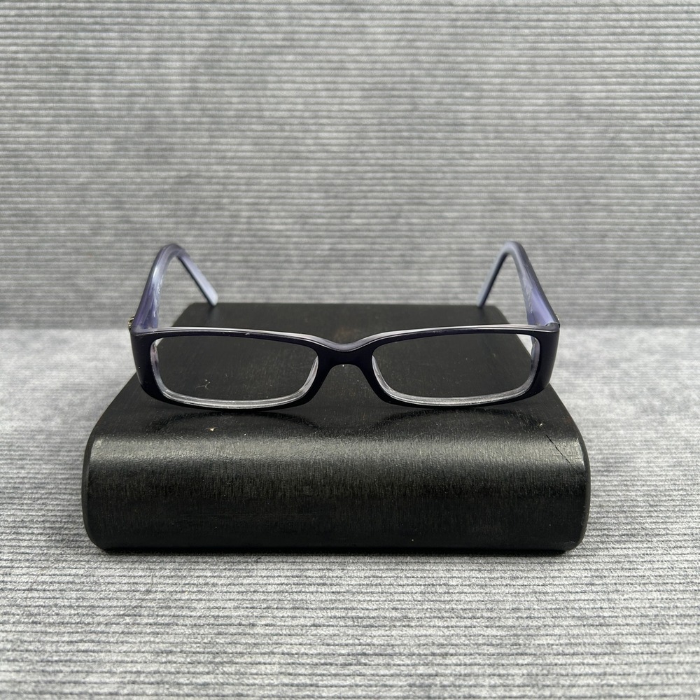 Vogue VO2553 1614 Purple Rectangle Y2k Eyeglasses Heart Detail 51-15-130 China